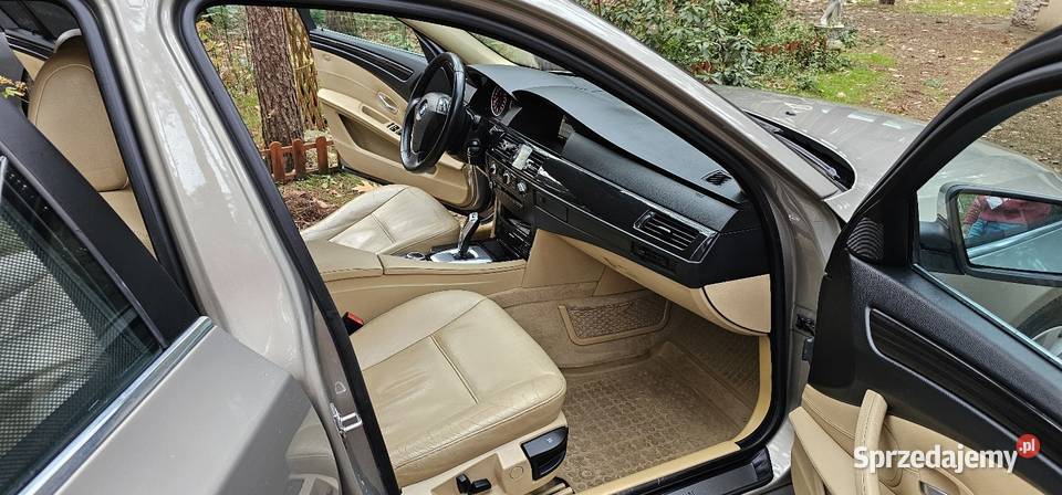 Bmw e60 525d 530d 197 lift skóra sedan 2007 mazowieckie