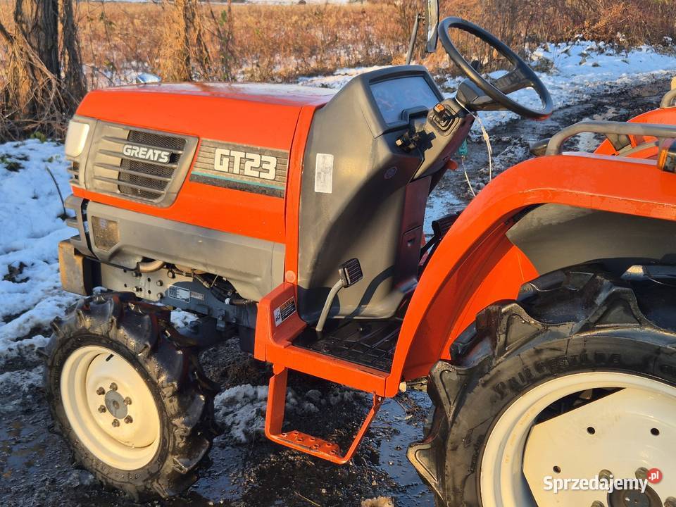 Traktorek KUBOTA GT23D 23 44 Wspomaganie Małuszyn