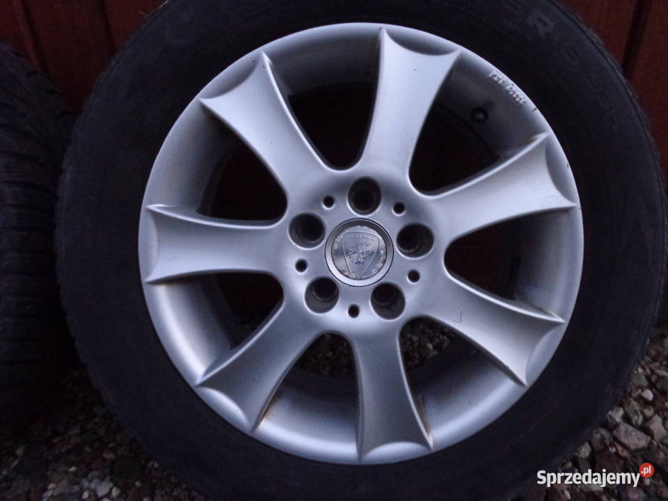Felgi aluminiowe 5x108 z oponami zimowymi 21555 Ostróda