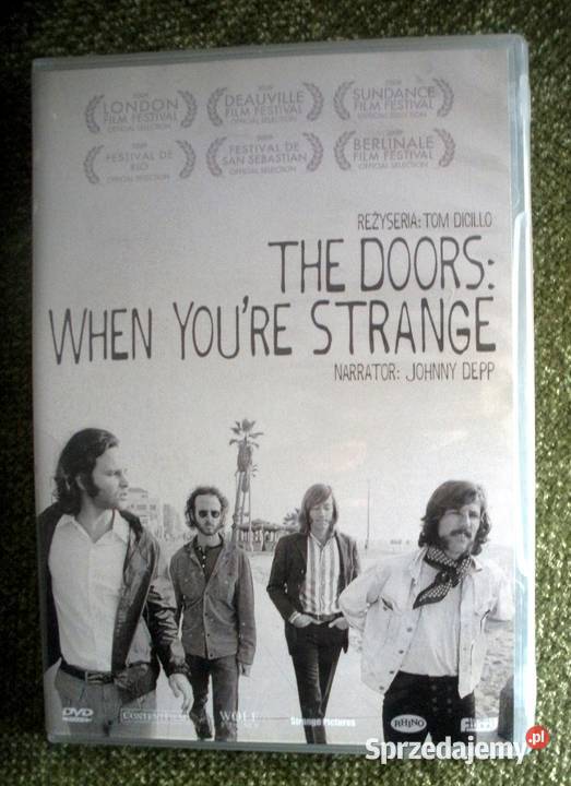 The Doors When Youre Strange płyta DVD Kraków