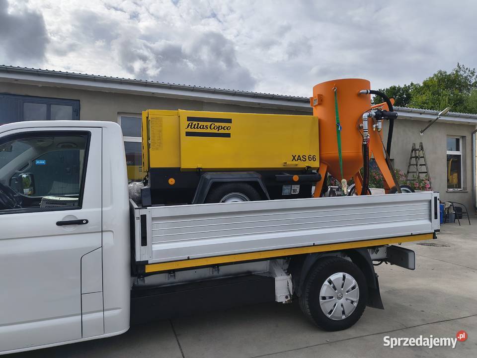 Atlas copco Nowa piaskarka zestaw Dostawa Piotrków Trybunalski