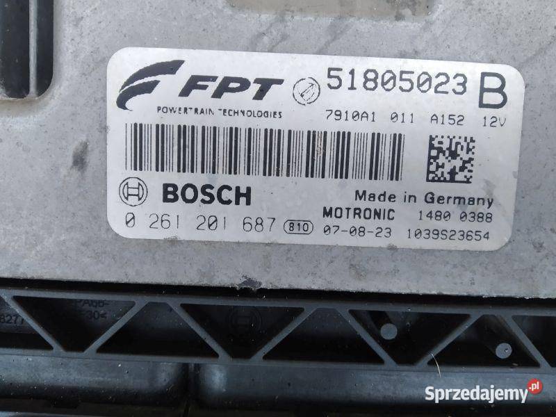 STEROWNIK SILNIKA KOMPUTER FIAT BRAVO II 2 14 Gliwice