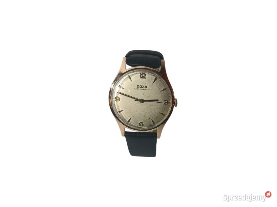 Zegarek Doxa AntiMagnetic złoto 585 Katowice