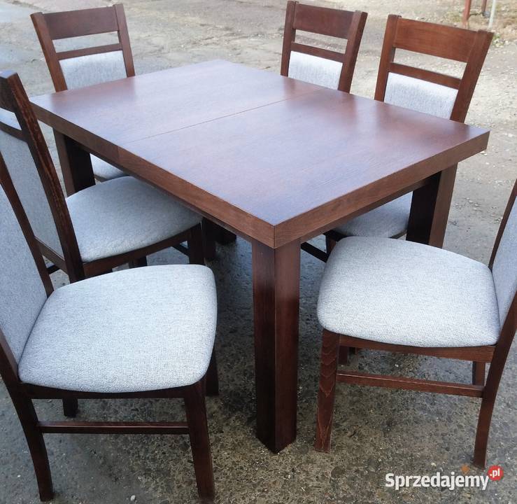 Krzesła stół do salonu super Krosno