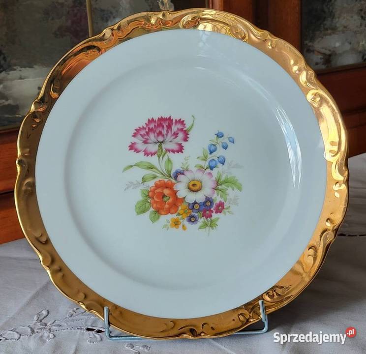 Paul Leitner Bavaria piękna bogato złocona Gdańsk sprzedam