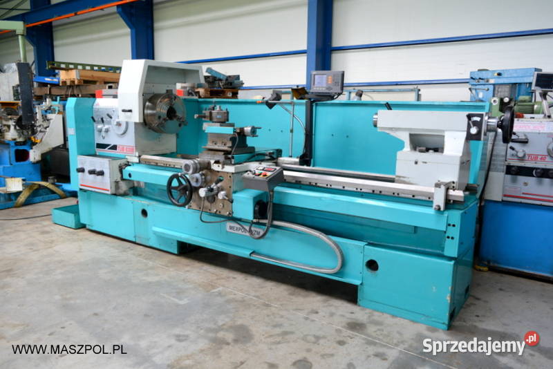 Tokarka uniwersalna TUB 830 B x 2000 2006 MEXPOL Głowno