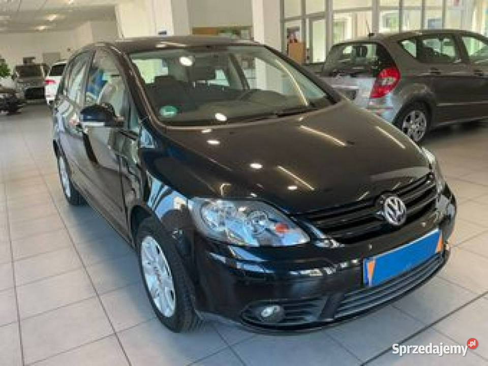 Volkswagen Golf Plus 16 Mpi 102 Comfortline czarny śląskie Cieszyn
