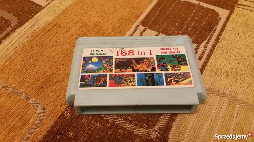 168in1 kartridż Pegasus Contra Popeye Ice Pozostałe Garwolin