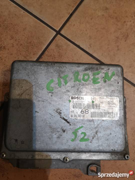 Komputer sterownik silnika CITROEN 0 261 203 736 wielkopolskie Margonin