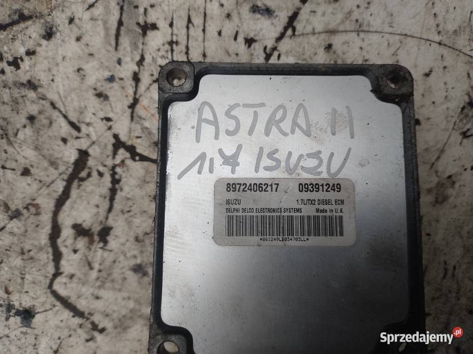 OPEL ASTRA II komputer sterownik 8972406217 Kielce
