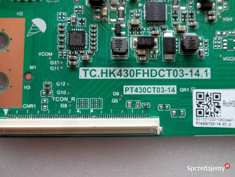 TV 43 VIVAX LED TV43S61T2S2SM TCON zachodniopomorskie Szczecin