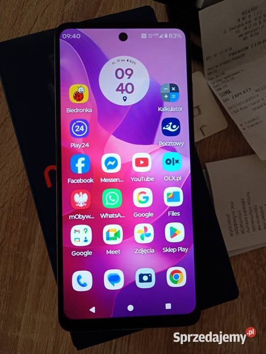 Motorola G24 8 GB RAM 128 GB Pełen Komplet