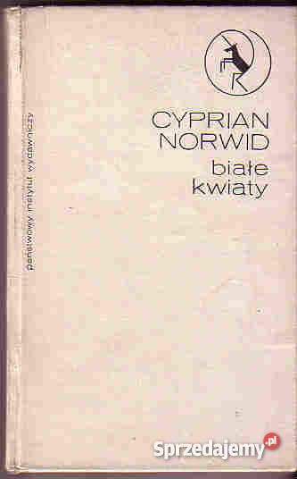4120 KWIATY CYPRIAN NORWID Proza i poezja Czyrna
