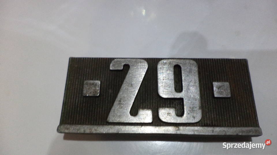 Emblemat aluminiowy Star 29 FSC Starachowice Starogard Gdański