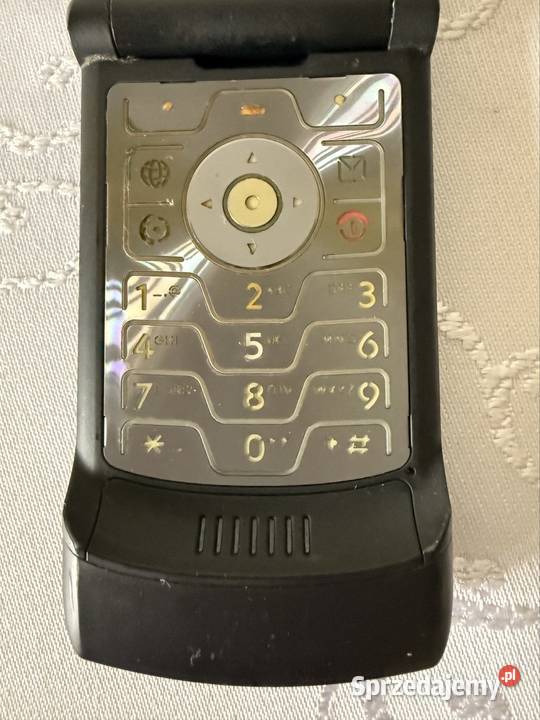 Telefon Komórkowy Motorola V3 Black Ikona Stylu