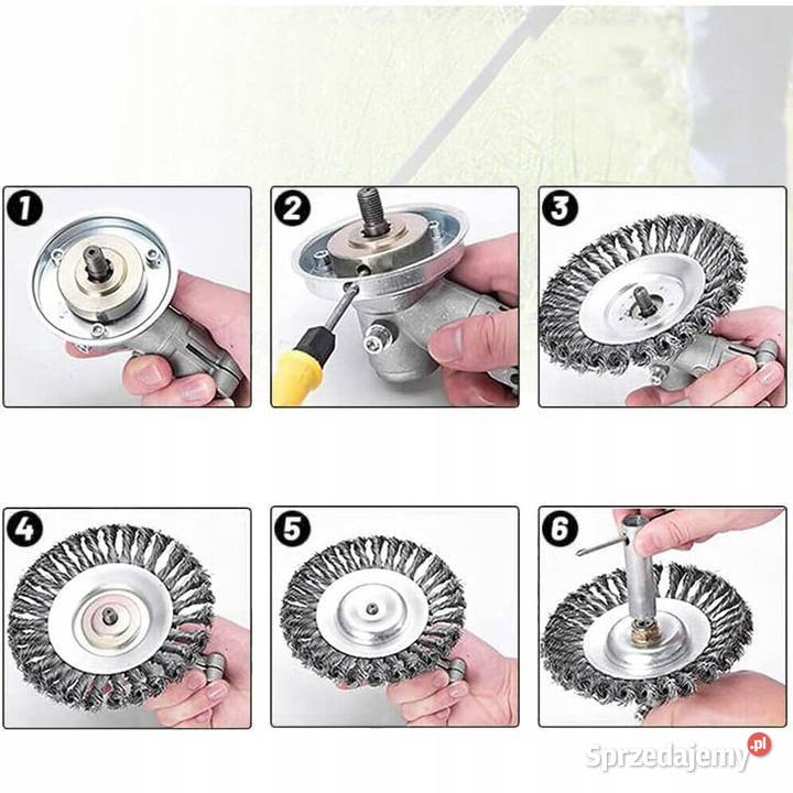 Uniwersalna szczotka Ladami do chwastów kostki Jadowniki sprzedam