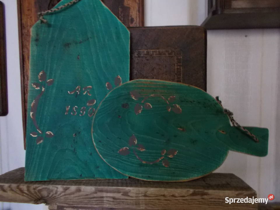 Stara Deska Rustykalna Komplet Vintage Szczecin