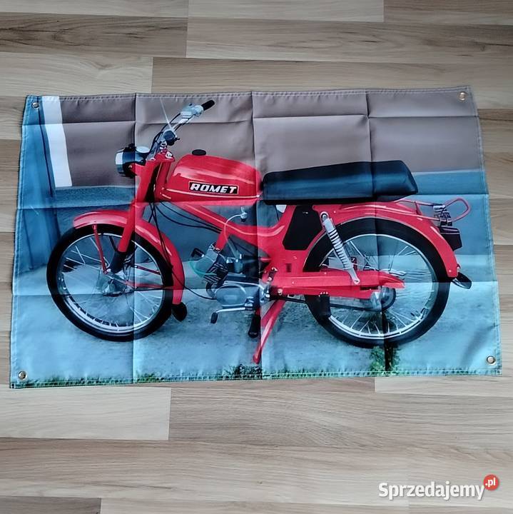 Baner 90x60 materiał fiat 126p Maluch Wigry 3 Gniezno