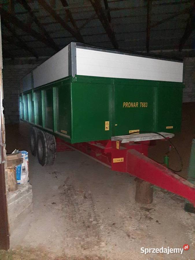 Przyczepa tandem rolnicza budowlana Przyczepy rolnicze Bukowiec