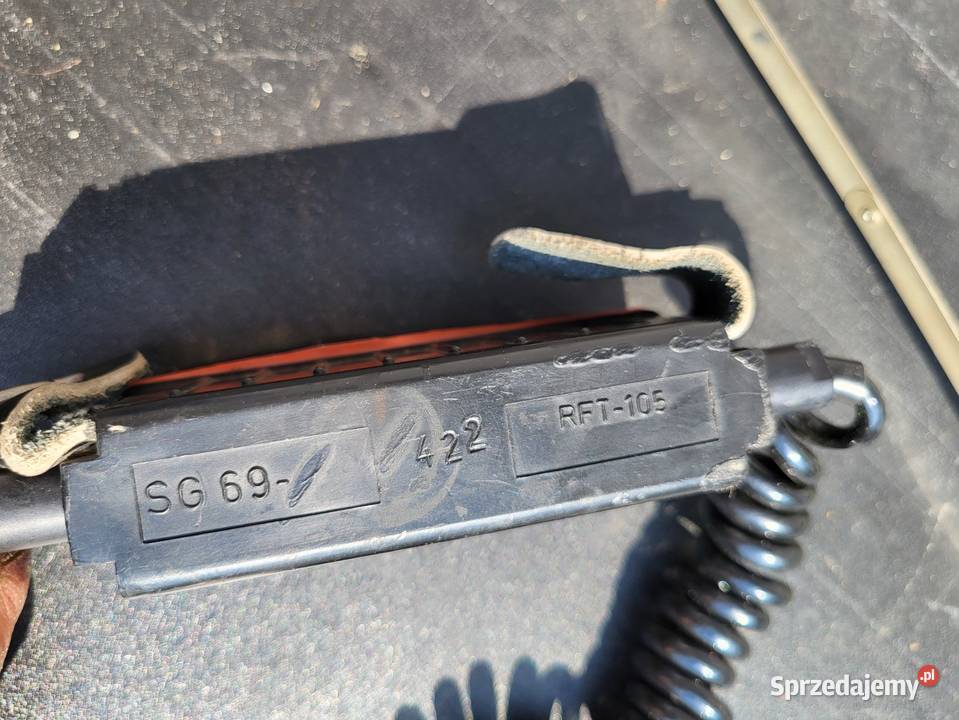 CB RADIO DDR POLICYJNE ZESTAW NA BATERIE Militaria Rybnik