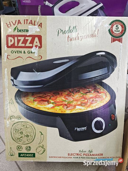 ELEKTRYCZNY PIEC DO PIZZY 2 GRZAŁKI 28 1800W Golub-Dobrzyń