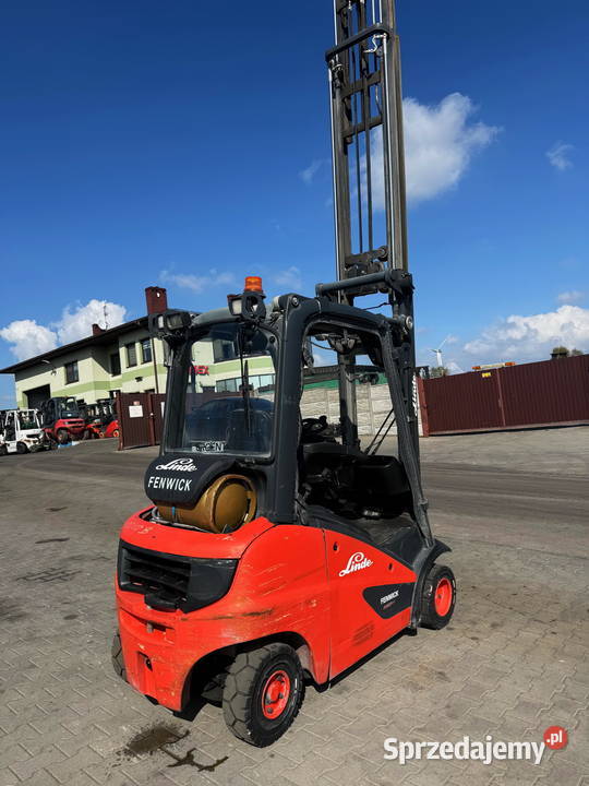 wózek widłowy LINDE H20T LPG Triplex 545m Linde