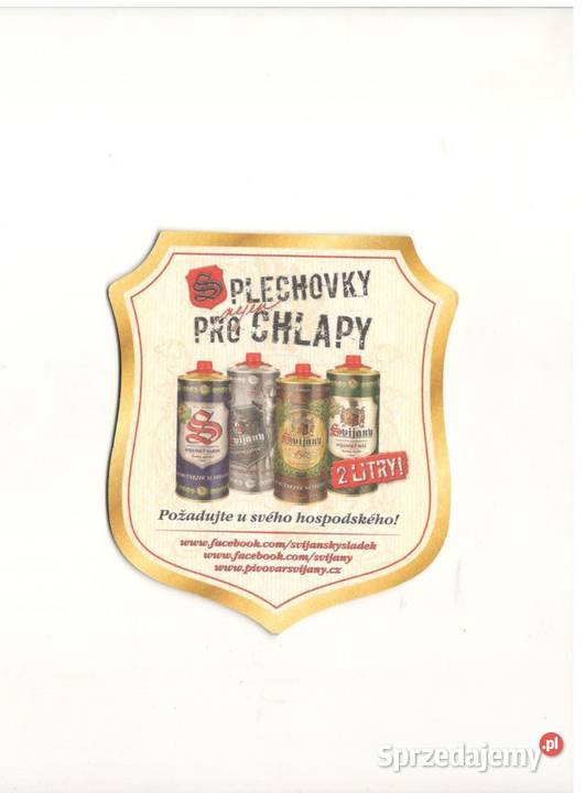 Svijany podstawka do piwa 7 śląskie Gliwice sprzedam