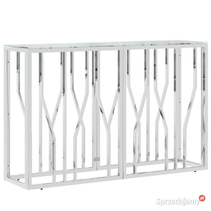Stolik konsolowy 110x30x70 stal nierdzewna i Warszawa