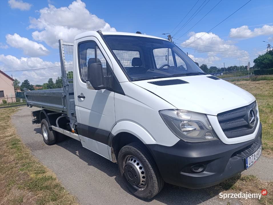 Sprinter 513CDI 2016r Wywrotka Klima biały Dzierżoniów