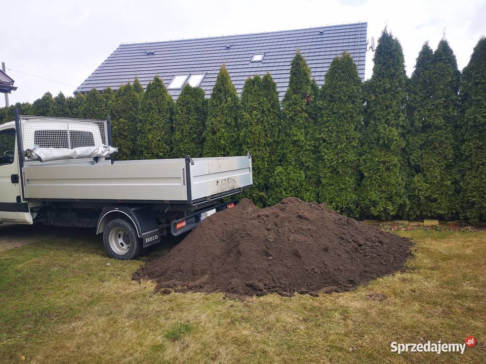 Ziemia Ogrodowa SIANA Czarnoziem Humus Przesiana Kraków