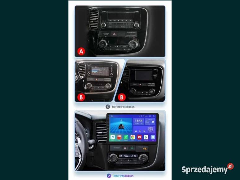 Radio Android 13 Mitsubishi Outlander 3 1218r Ożarowice sprzedam
