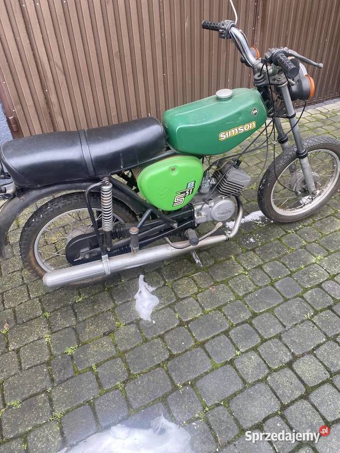 zielony simson s51 Niewodniki