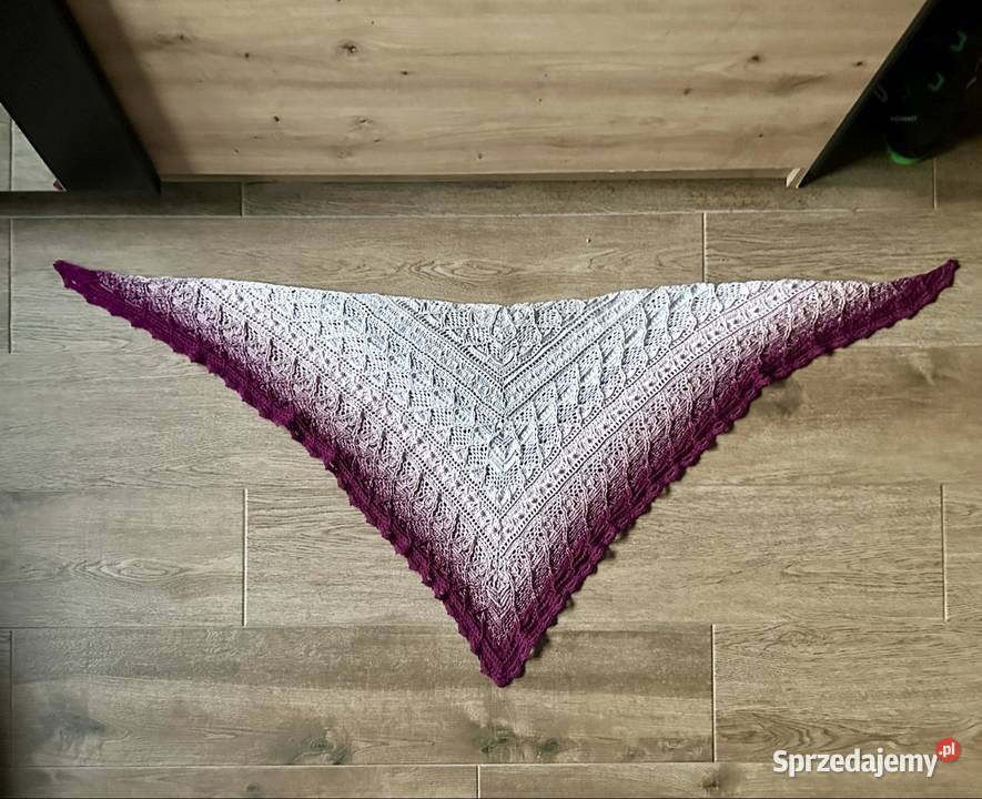 Chusta szydełkowa Pozostałe małopolskie Królowa Górna sprzedam