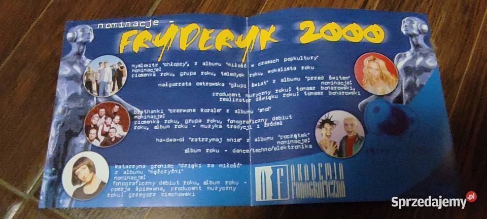 Nominacje Fryderyk 2000 CD śląskie Gliwice