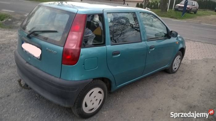 Fiat Punto 1996 11 benzyna mazowieckie Sierpc