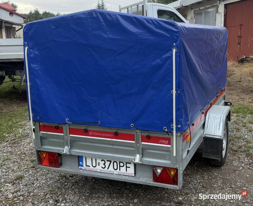 Przyczepka lekka TEMARED 230x130 stelaż lubelskie Kraśnik
