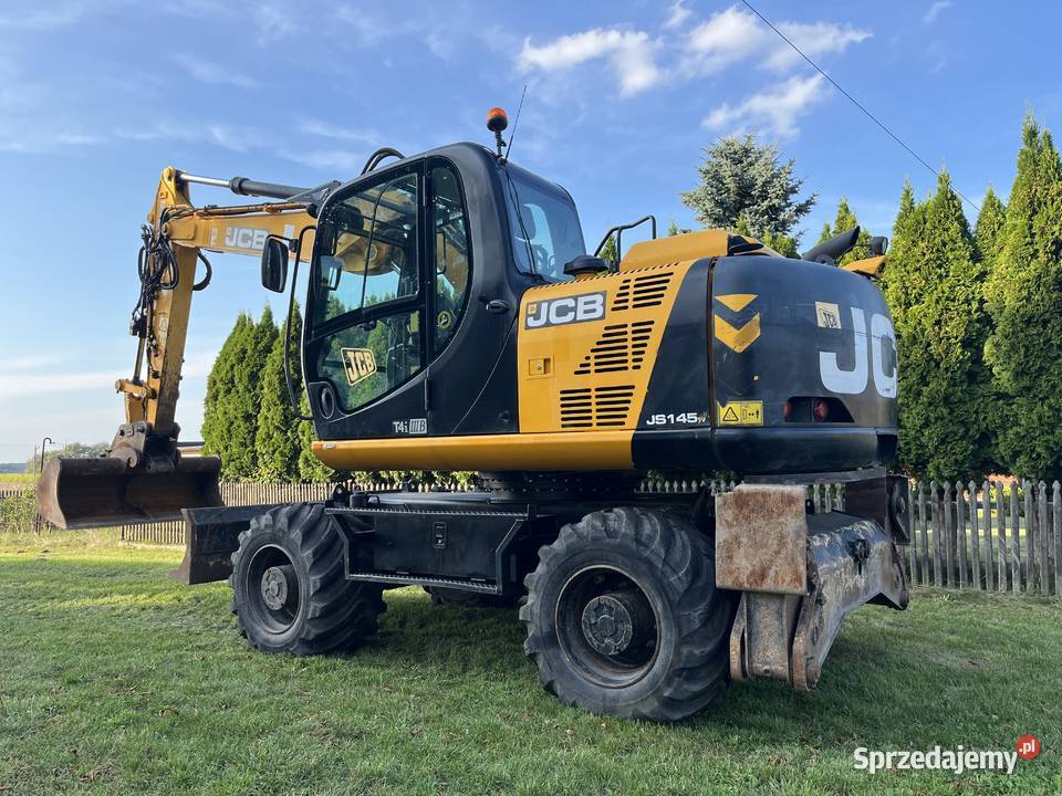 JCB JS145w koparka kołowa Świecie