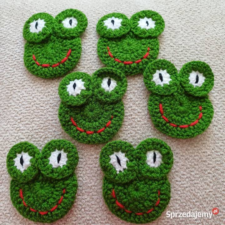 Zaba aplikacja kotylion naszywka latka Lidzbark Warmiński