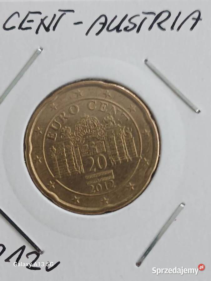 20 Eurocentów Austria 2012 r