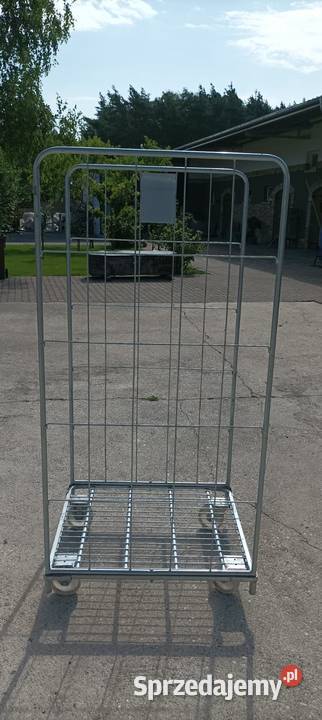 Wózek transportowy magazynowy ze ściankami Wolsztyn sprzedam