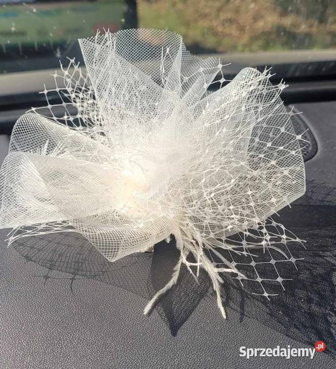 Fascynator ozdoba do włosów wesele ślub Dla kobiet Dodatki Głuszyca sprzedam