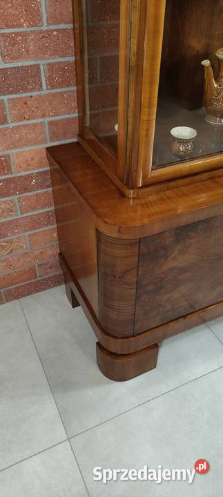 Piękna serwantka witryna art deco lubuskie Łagów