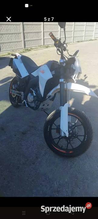 Sprzedam supermoto 125 Elbląg sprzedam