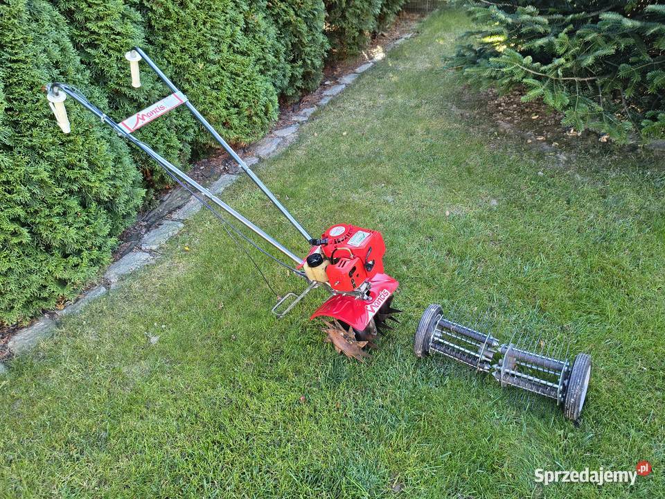 Glebogryzarka opielacz aerator spalinowy Mantis
