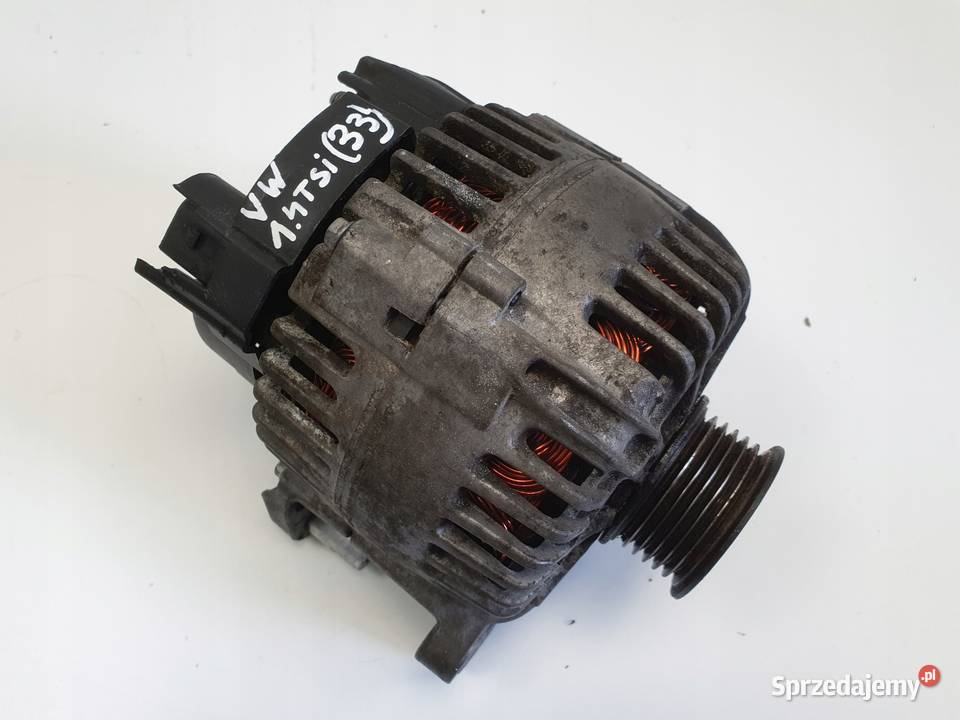 ALTERNATOR VW Golf VI 14 TSI valeo Alternator Rudka