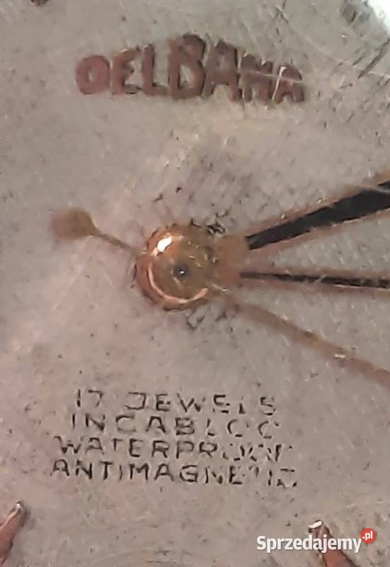 Zegarek Delbana z lat 50tych 17 kamieni Męskie Poznań