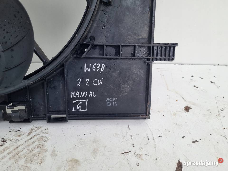 Mercedes Vito W638 22 CDI WENTYLATOR CHŁODNICY Rudka