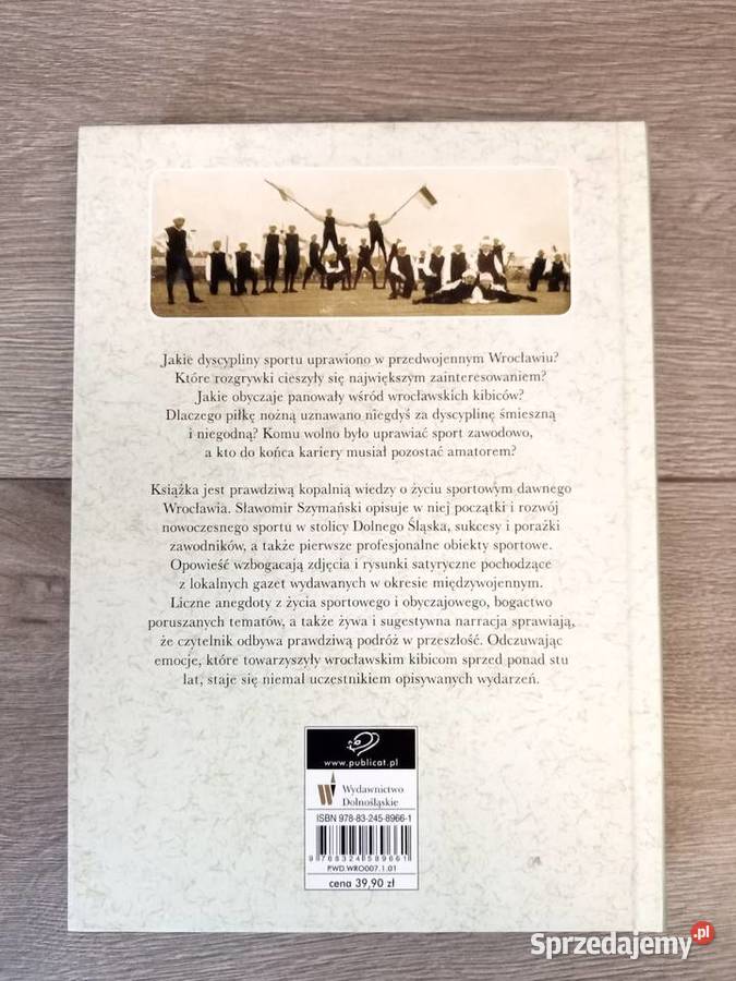 Książka Sport w Breslau dolnośląskie Wrocław