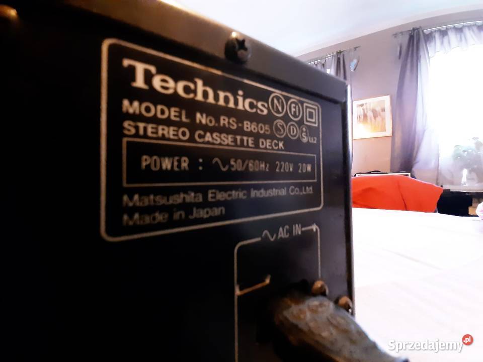 Magnetofon Technics RS B605 Szczecin