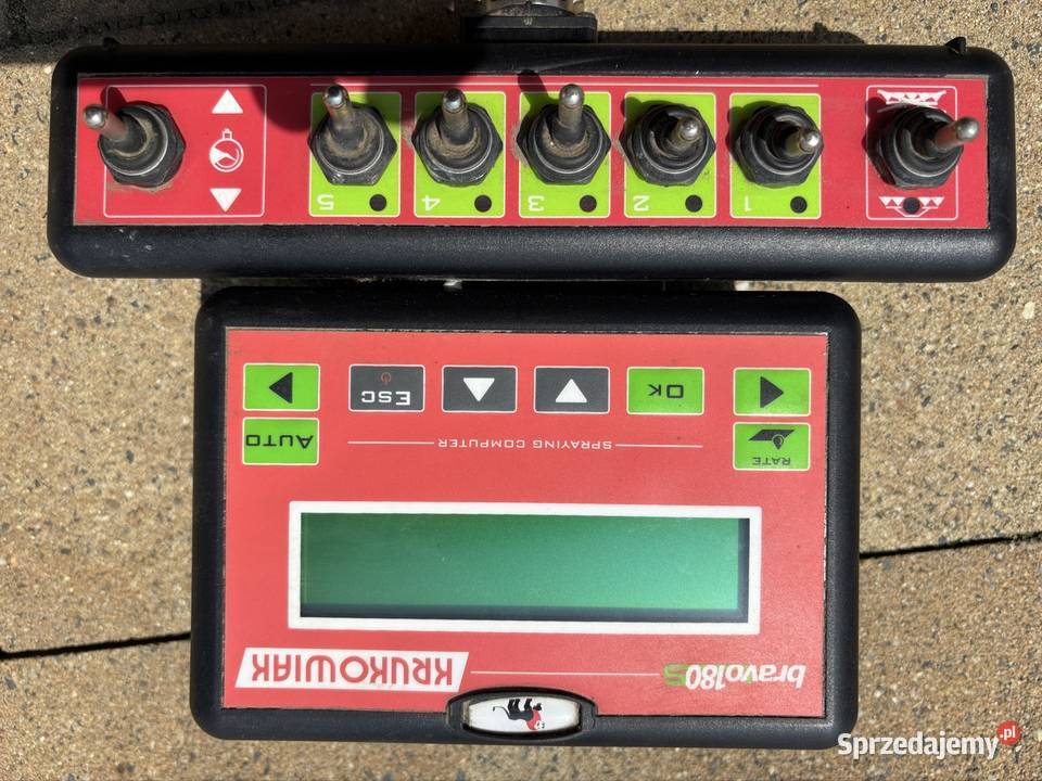 Nowy opryskiwacz krukowiak heros 600l komputer Chroberz